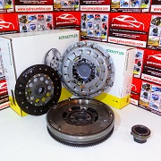 KIT DE EMBRAGUE CON VOLANTE BIMASA BMW SERIE 3 E46 320D 150CV 5 VELOCIDADES CÓDIGO MOTOR M47