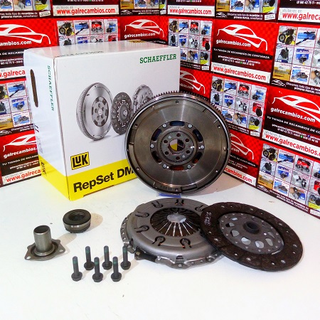 KIT DE EMBRAGUE CON BIMASA SKODA SUPERB 1.9 TDI 105 CV CÓDIGO MOTOR BSV