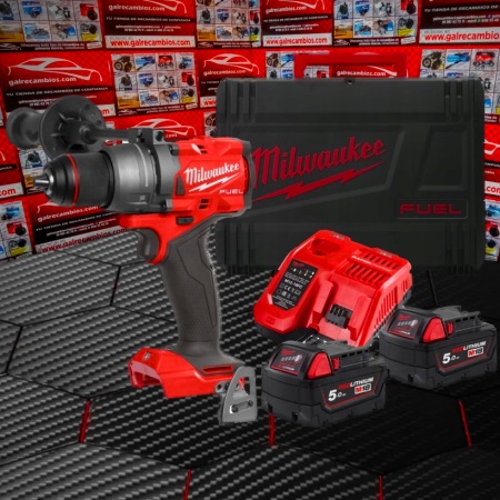 TALADRO ATORNILLADOR INALÁMBRICO MILWAUKEE FUEL M18FDD3-502X 