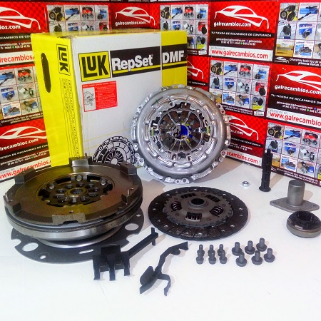 KIT EMBRAGUE CON VOLANTE BIMASA LUK AUDI A5 3.0 TDI QUATTRO 240 CV CAPA CCWA HASTA 8#033000