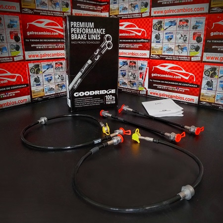 LATIGUILLOS DE FRENO METÁLICOS GOODRIDGE VW GOLF V GTI 2.0 TFSI 
