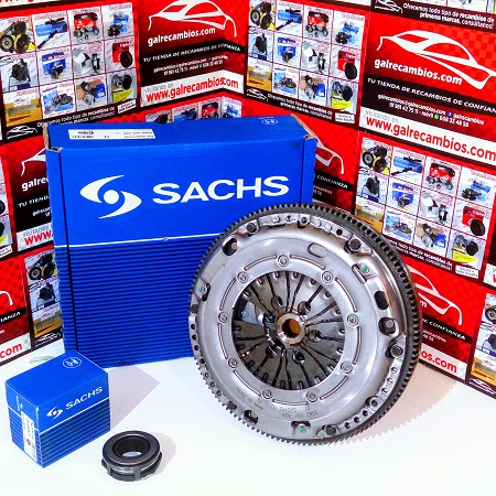 KIT DE EMBRAGUE CON VOLANTE BIMASA SACHS 3000951790 SEAT LEON 1.9 TDI 90 CV  CÓDIGO MOTOR AGR ALH