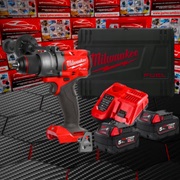 TALADRO ATORNILLADOR INALÁMBRICO MILWAUKEE FUEL M18FDD3-502X 