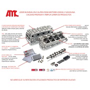 KIT DE CULATA CON VÁLVULAS AUDI A3 2.0 TDI 16V 136CV 140CV 170CV AZV BKD BMN