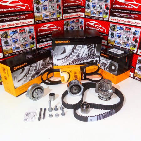 KIT DE DISTRIBUCIÓN CON BOMBA DE AGUA Y CORREA AUX VW GOLF VI 2.0 TDI 110CV 140CV 170CV CLCA CFFA CFFB CFGB