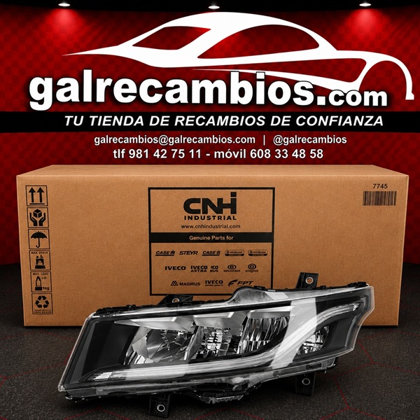 Faro Delantero Izquierdo LED Original Para IVECO S-WAY