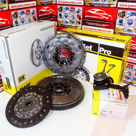 KIT DE EMBRAGUE CON VOLANTE BIMASA FORD MONDEO 2.0 TDCI 130 CV 5 VELOCIDADES DESDE EL 03/2003